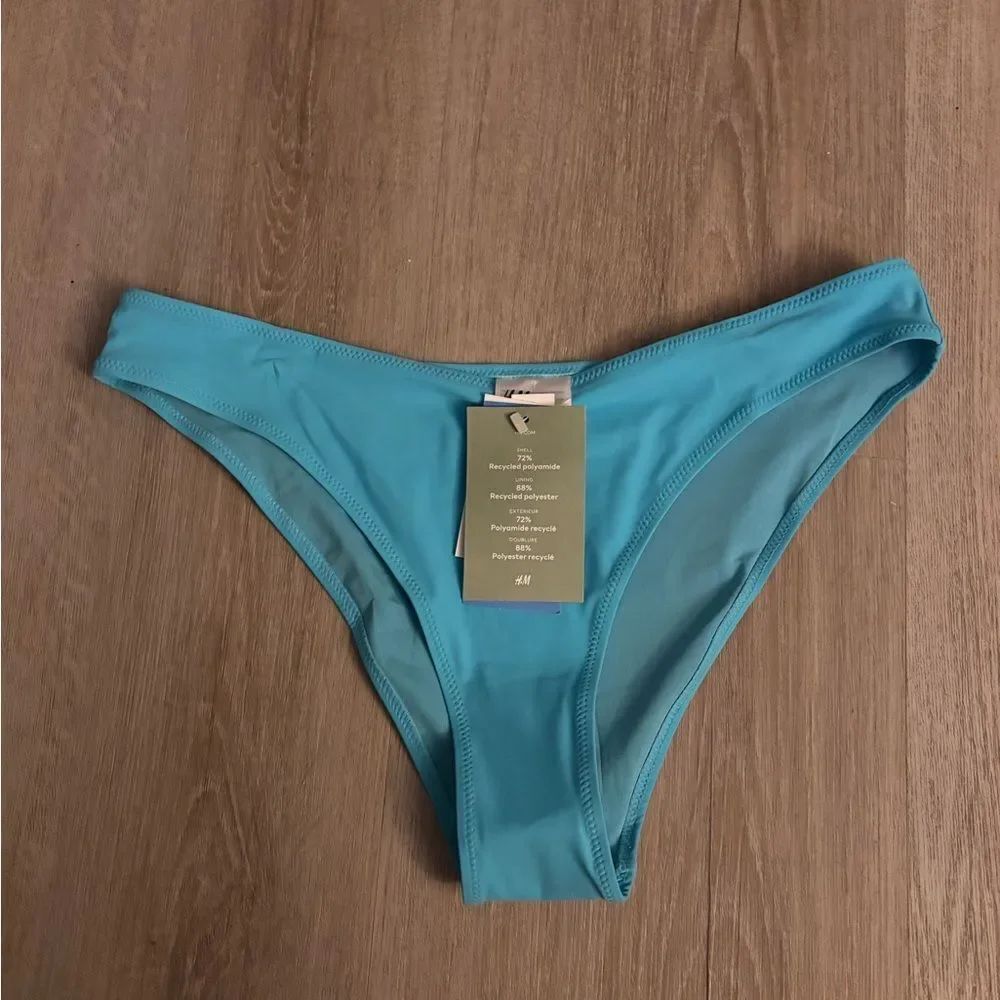 H&M Women's Blue Bikini Bottom